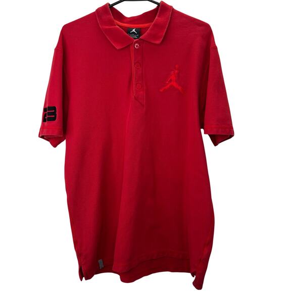 Jordan Other - Jordan Men’s Red Polo Shirt